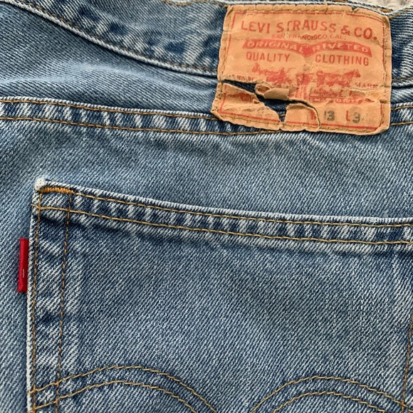 Levi’s 505 33W 34L Straight Fit Jeans - Picture 3 of 6